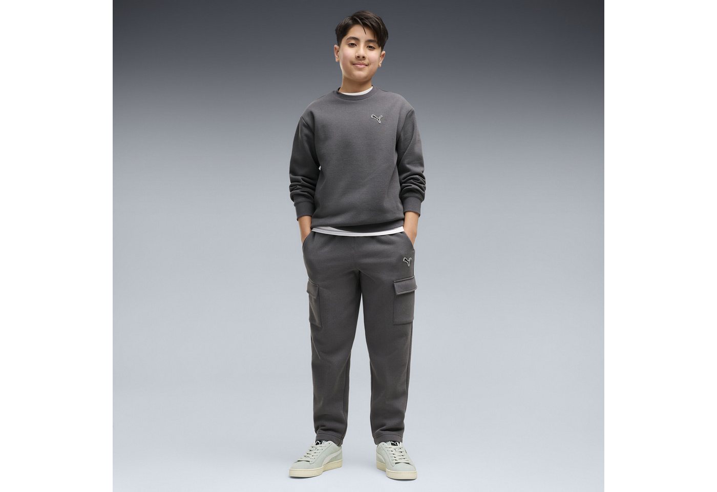PUMA Jogginganzug Essentials Elevated Relaxed Trainingsanzug Jungen