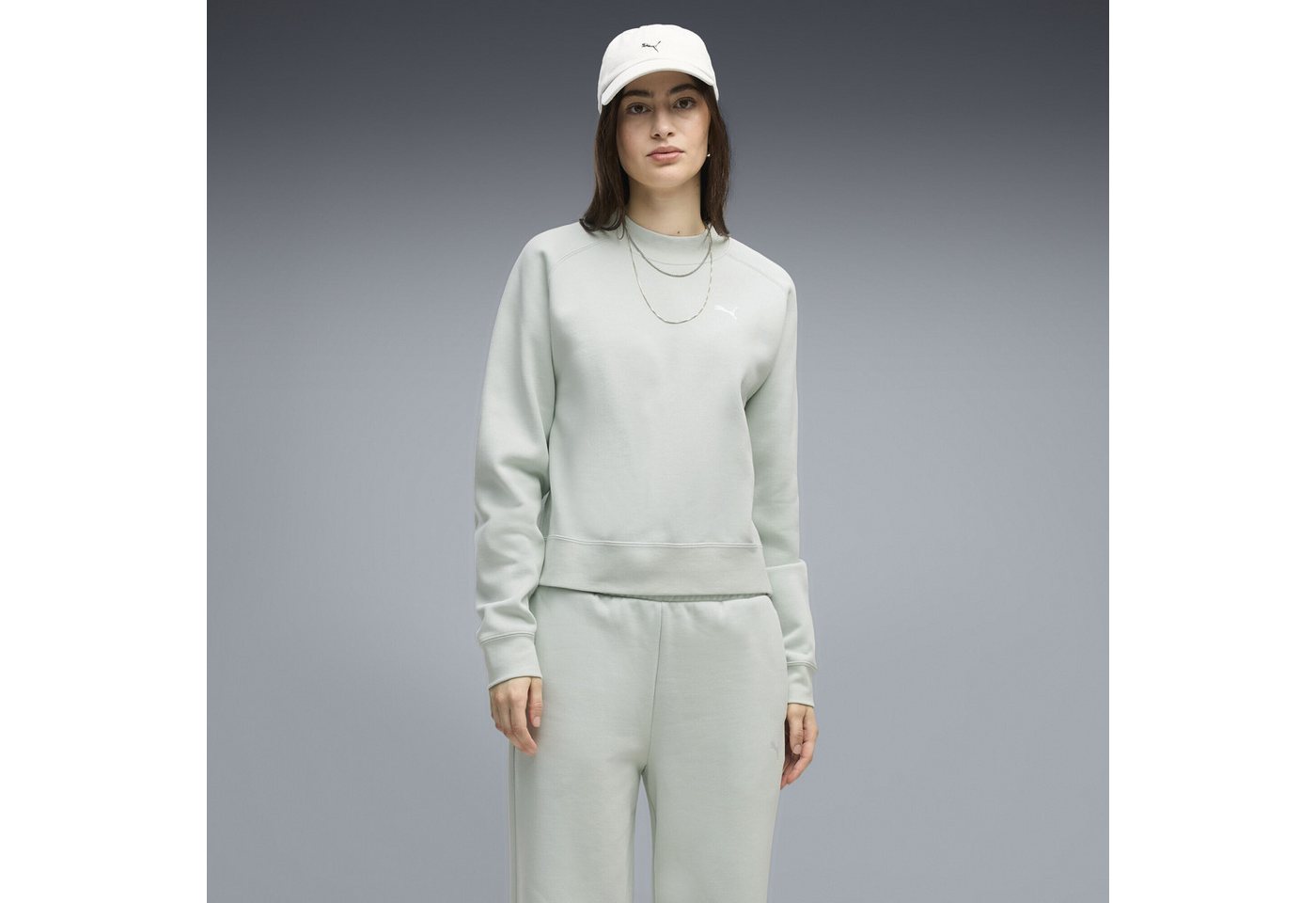 PUMA Jogginganzug Loungewear Fleece Trainingsanzug Damen Bild 3