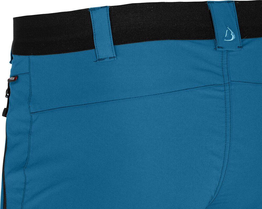 Bergson Outdoorhose ARRESÖ COMFORT (slim) Herren Wanderhose, leicht, strapazierfähig, Kurzgrößen, Saphir blau Bild 5