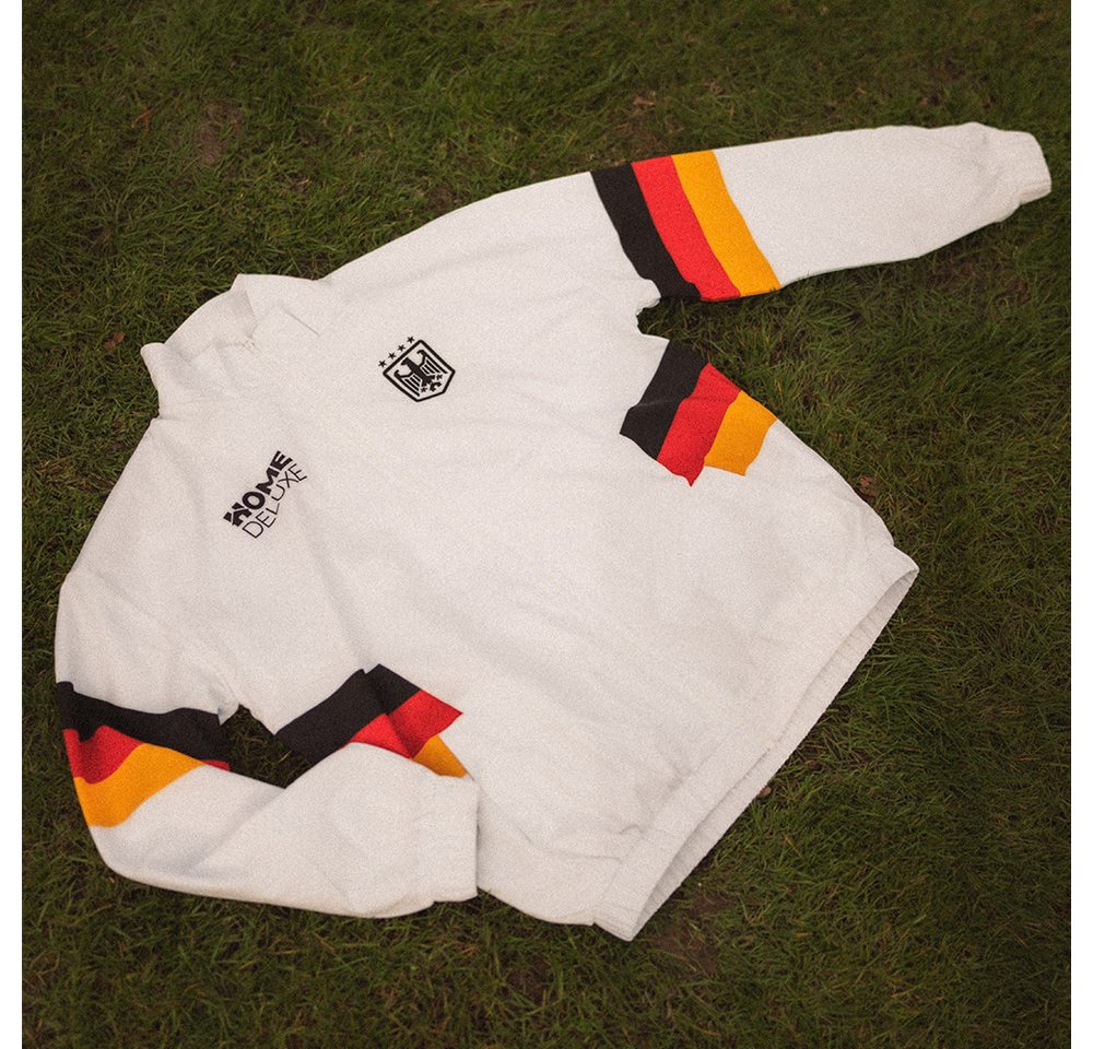 HOME WEAR Trainingsjacke Home Deluxe TEAM DEUTSCHLAND Nahtlose Retro-Jacke, Fußballjacke, Oversize, Sportjacke Bild 5