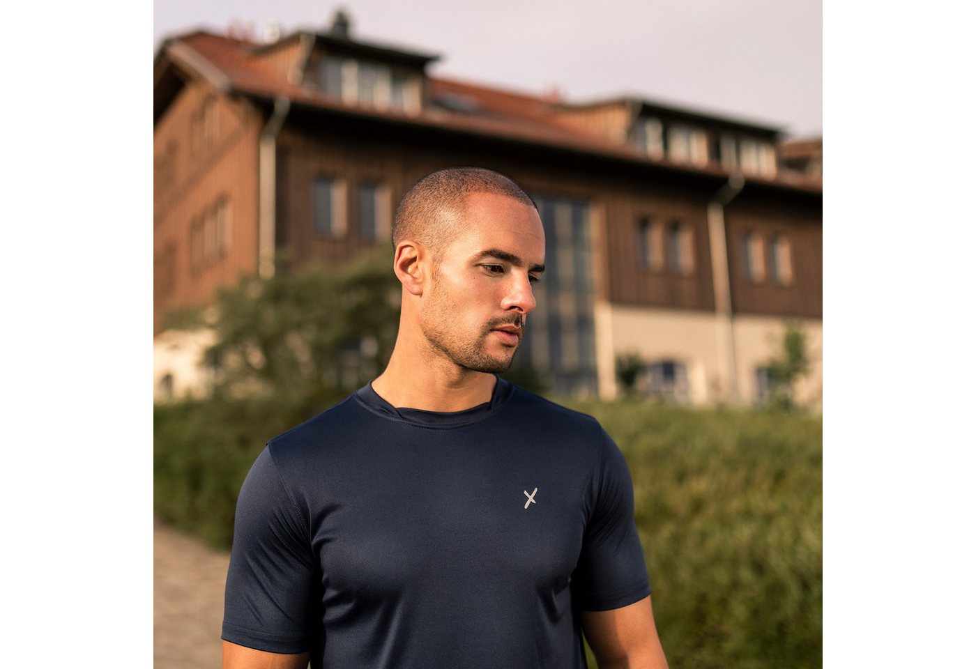 CFLEX Trainingsshirt Herren Sport-Set (2-teilig) - T-Shirt & Shorts - Sportswear Collection Bild 3