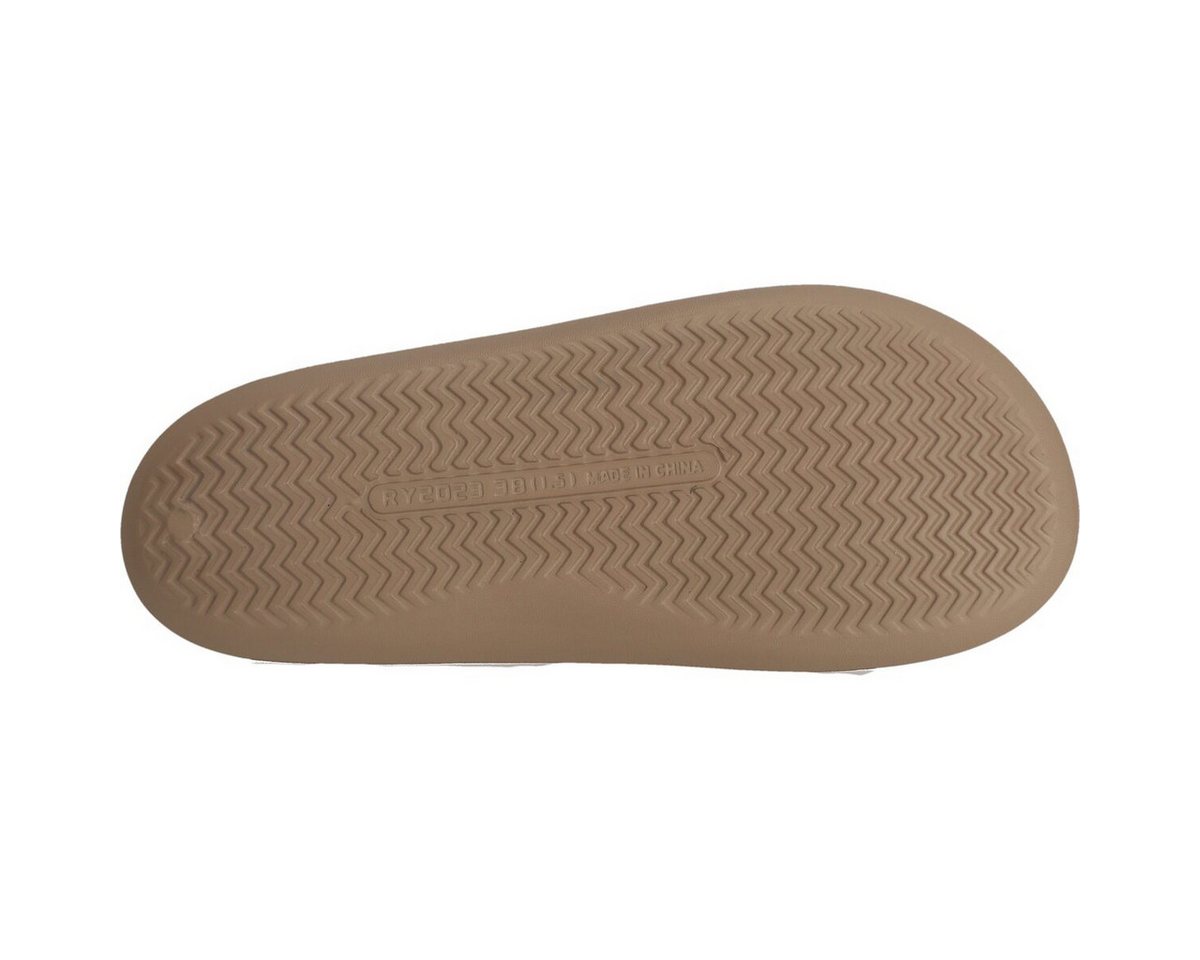 ENDURANCE Nyxen Slipper - taupe/braun Badeschuh Bild 5