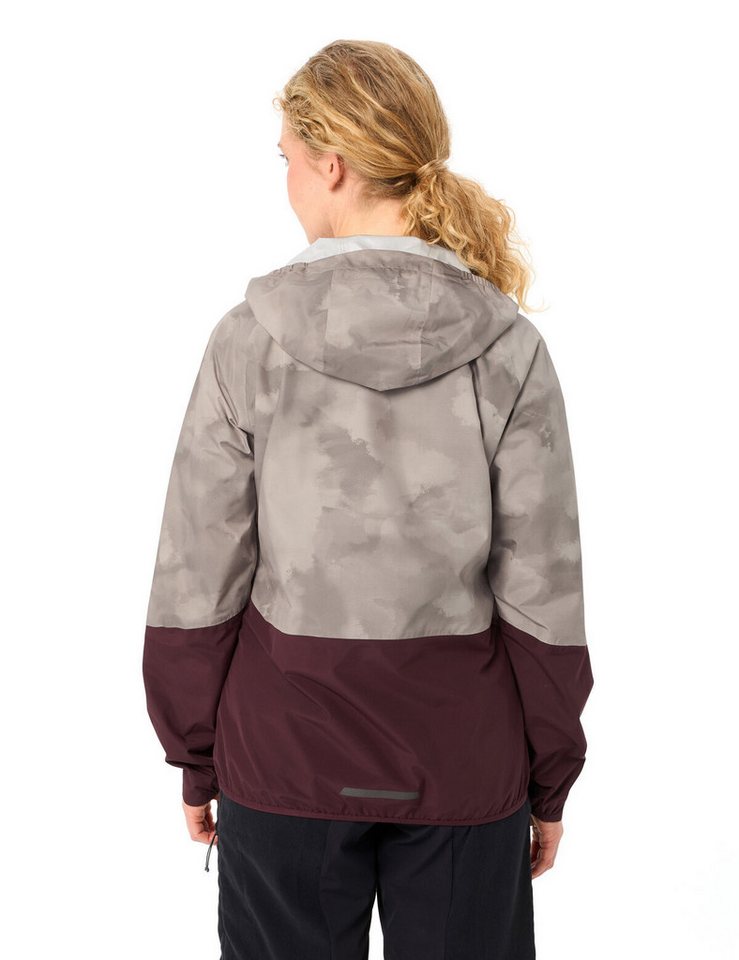 VAUDE Fahrradjacke Women's Loamer Rain Jacket (1-St) vielseitig einsetzbare Regenjacke, leicht und kompakt Bild 3