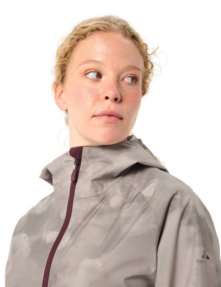 VAUDE Fahrradjacke Women's Loamer Rain Jacket (1-St) vielseitig einsetzbare Regenjacke, leicht und kompakt Bild 4