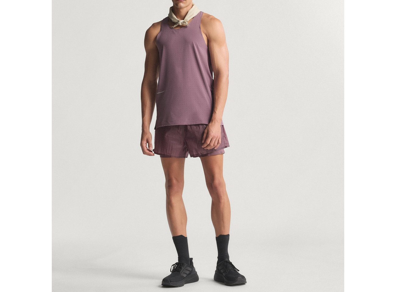 adidas Performance Laufshirt adidas H.Koumori ADI365 Herren Singlet Shadow