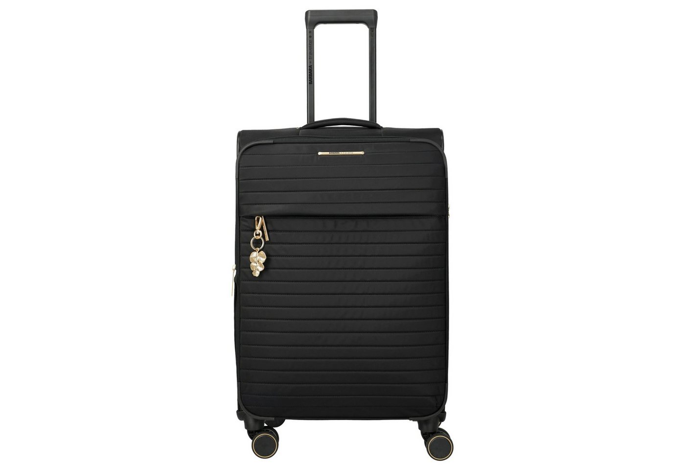 travelite Koffer BARBARA Stepp - 4-Rollen-Trolley M 68 cm erw. (schwarz, 68 cm), 4 Rollen Bild 5