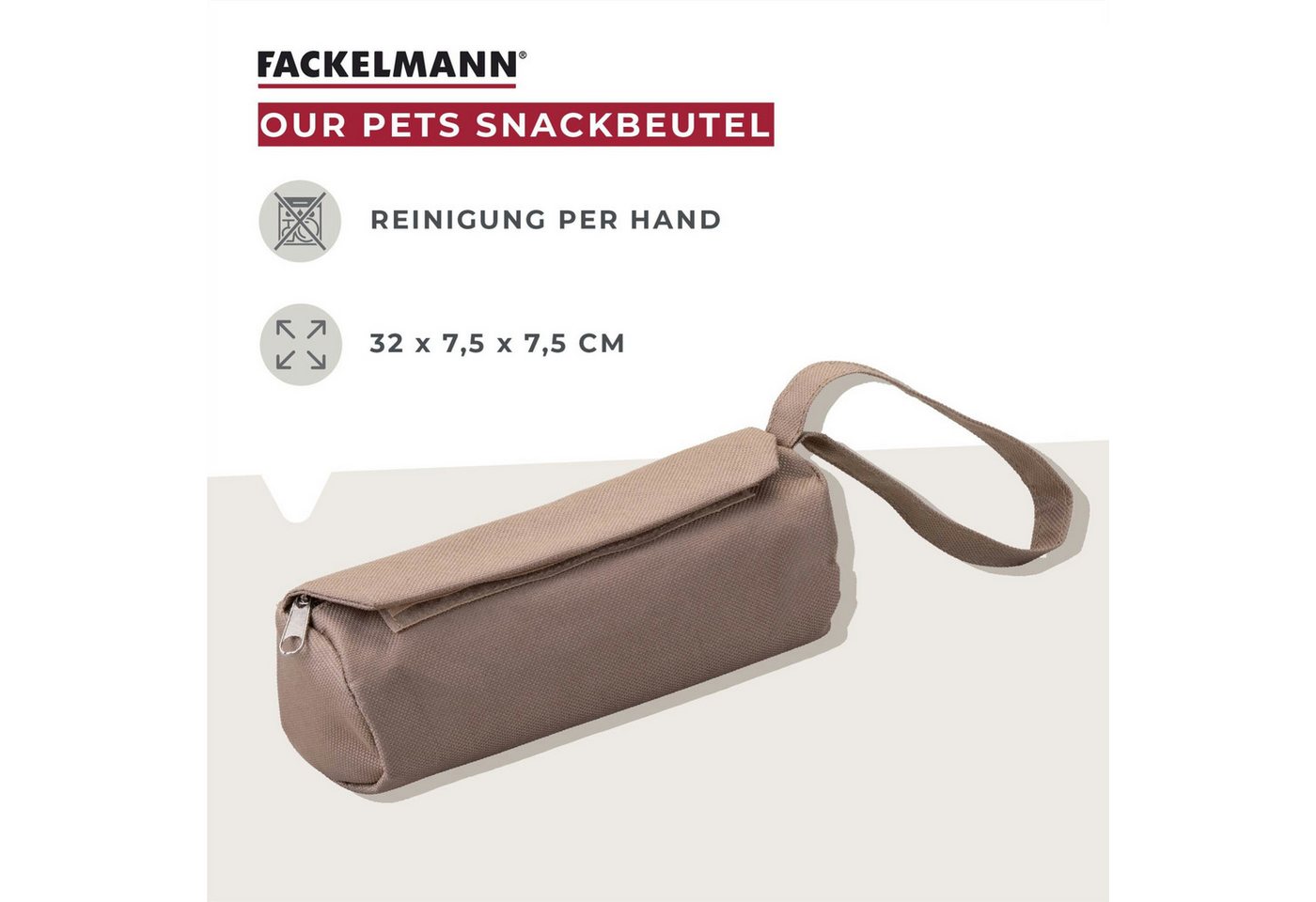 FACKELMANN Leckerlibeutel Snackbeutel, Futterbeutel, Apportierbeutel, Hundetrainingsbeutel Bild 5