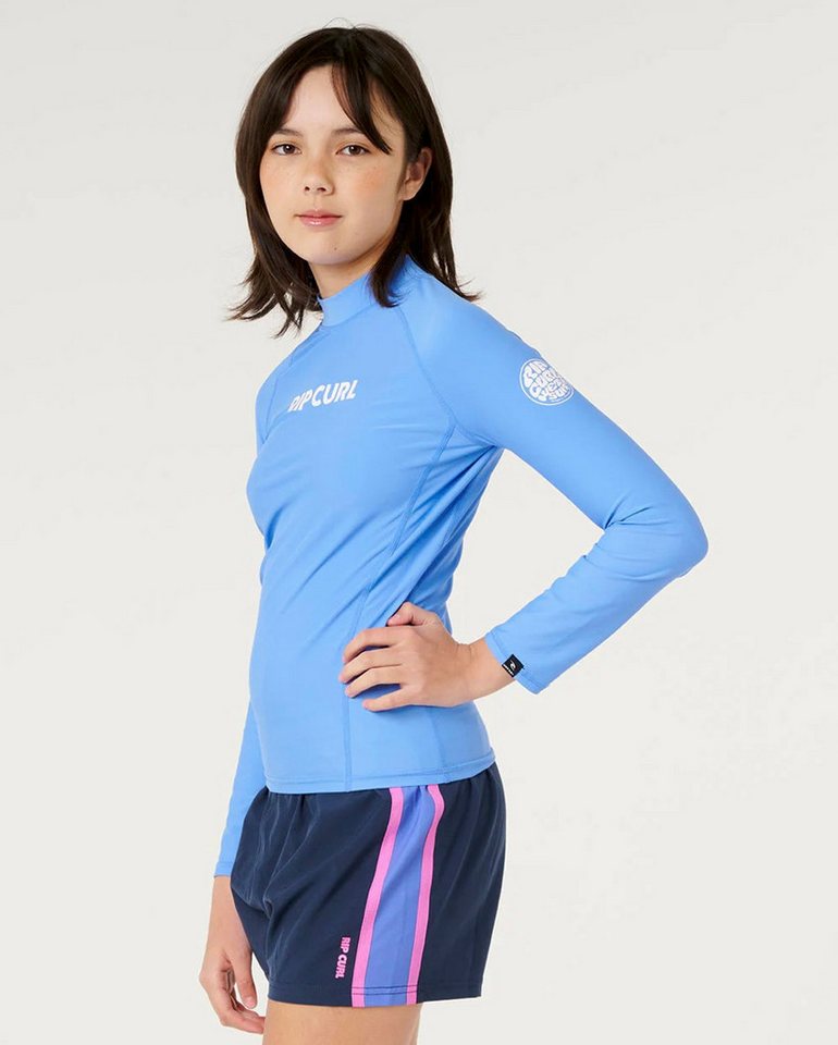 Rip Curl Rash Guard Classic Surf Langarm-UV-Shirt für Mädchen