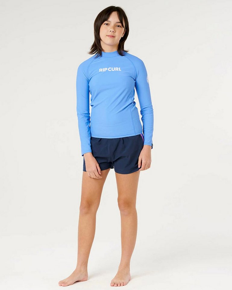 Rip Curl Rash Guard Classic Surf Langarm-UV-Shirt für Mädchen Bild 3