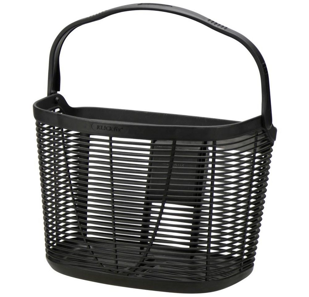 KlickFix Fahrradkorb KLICKfix Fahrradkorb Lamello schwarz 28x39x28 cm Bild 2