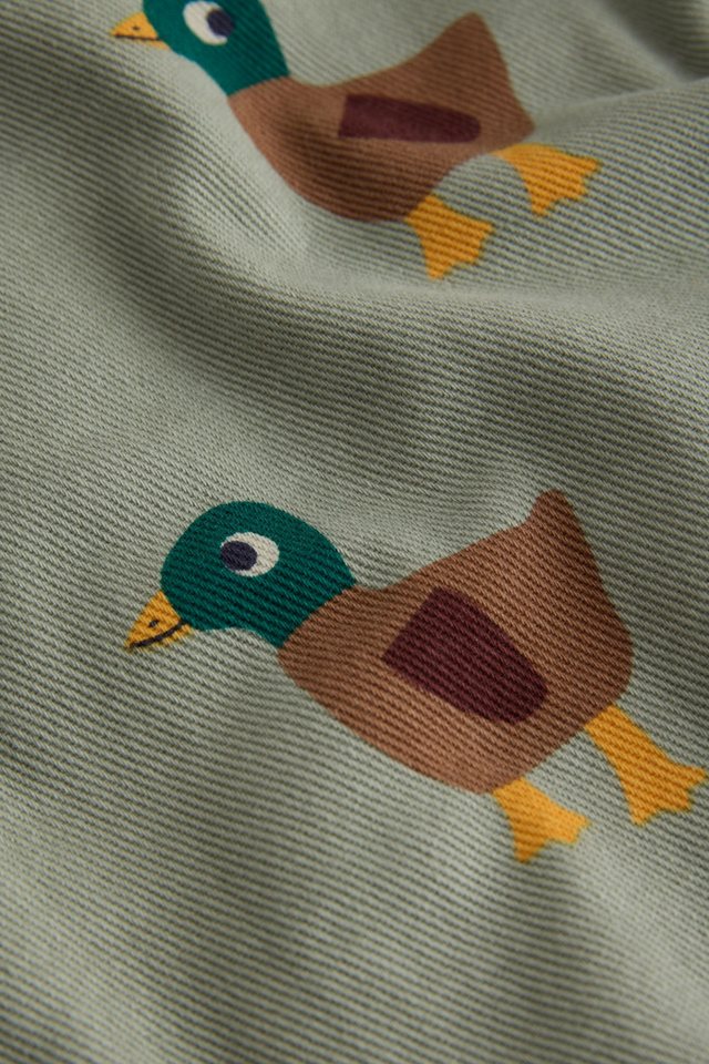 Next Outdoorhemd Twill-Overshirt mit Print (1-tlg)