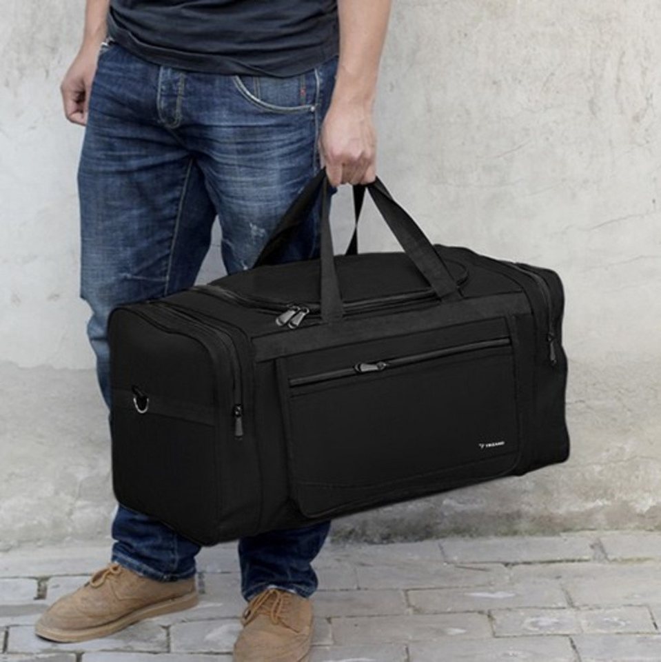 Trizand Reisetasche Reisegepäcktasche 70 L (Spar-Set, 1-tlg., praktisch geräumig), mit geräumigem Hauptfach Bild 5