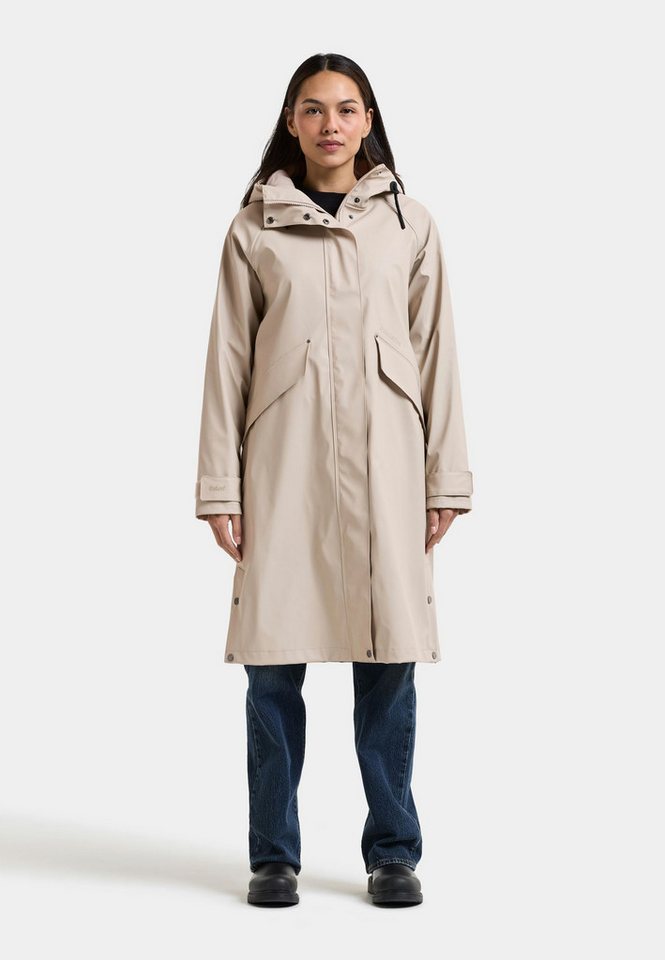 Didriksons Regenmantel Melinda Parka mit Kapuze mit Taschen Bild 4