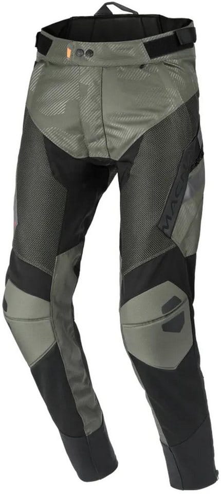 Macna Motorradhose Qargon Tapered Motorrad-Textilhosen Knieprotektoren enthalten,Perforiert