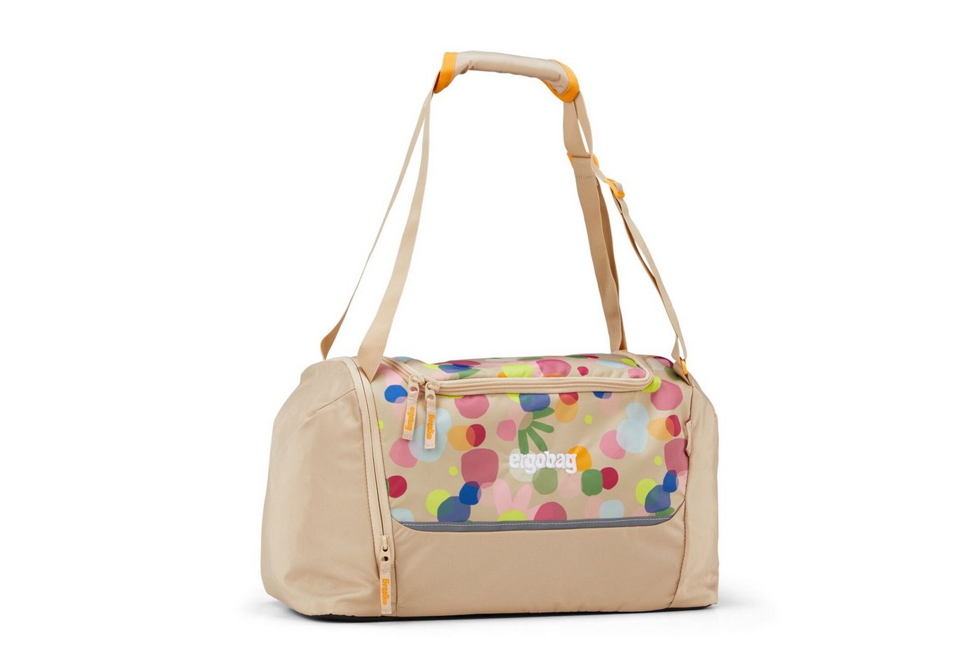 ergobag Schulranzen Sporttasche Flower PowBär 25/26 (1 Stück), mit Nassfach, Schuhfach, Schultasche, Sportbeutel Bild 4