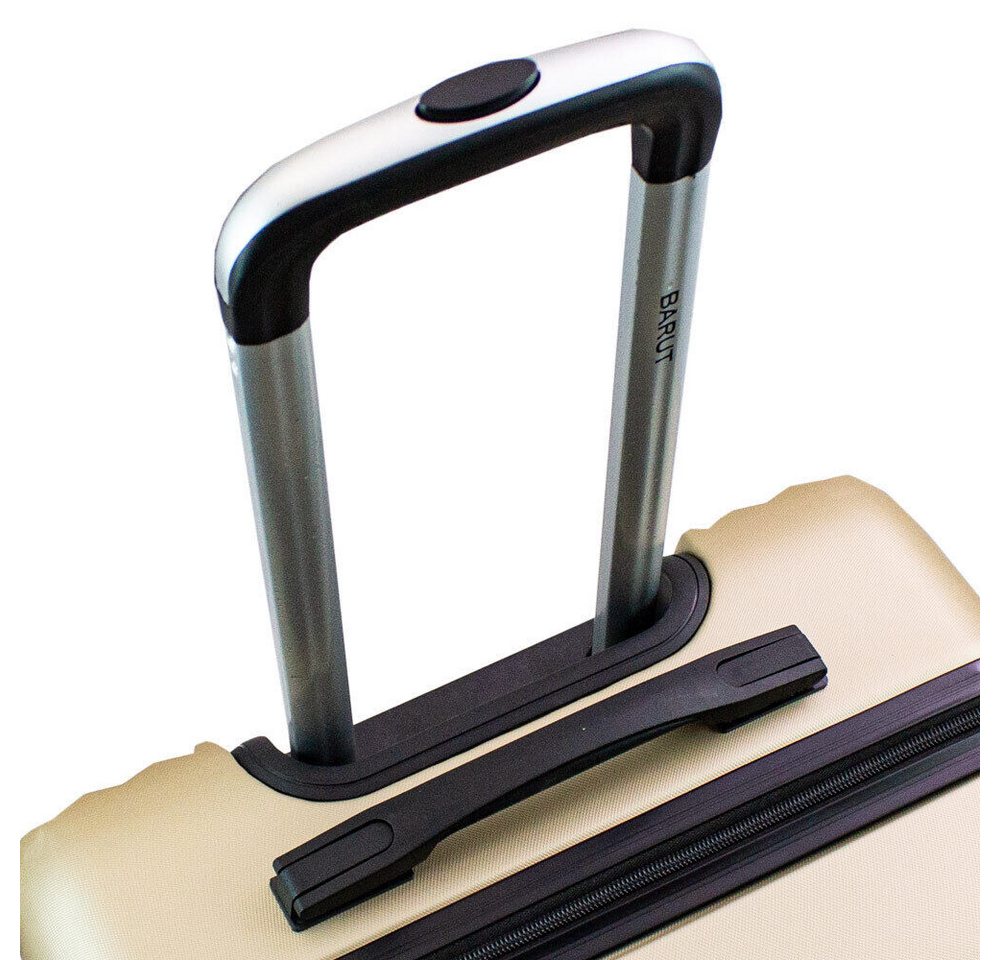 Barut Handgepäck-Trolley Barut Reisekoffer M Modell General Champagner, 4 Rollen Bild 5