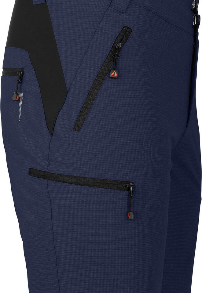 Bergson Fahrradhose PATTI Bermuda Herren Radshorts, strapazierfähig, elastisch, Normalgrößen, peacoat b Bild 4