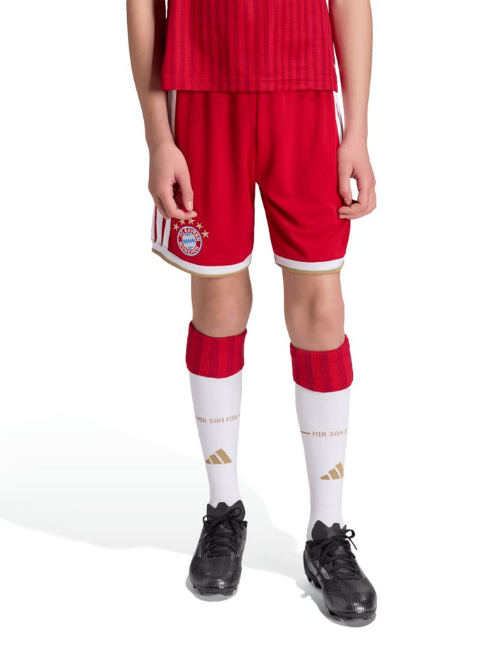 adidas Performance Shorts FC Bayern München, Short Home 26-27, Kinder, Rot Bild 2