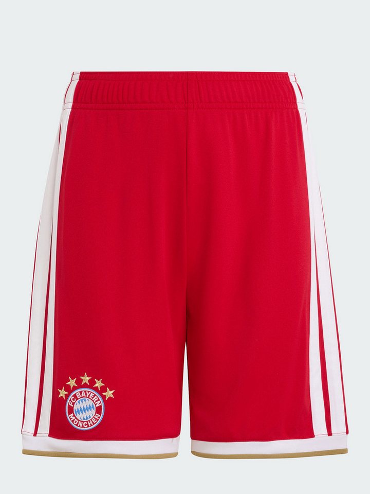 adidas Performance Shorts FC Bayern München, Short Home 26-27, Kinder, Rot Bild 4