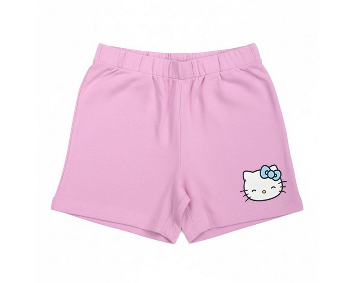 Hello Kitty Trainingsanzug - Kinder 2 Teilig Sweatshirt Hose Baumwolle (1-tlg) Bild 2