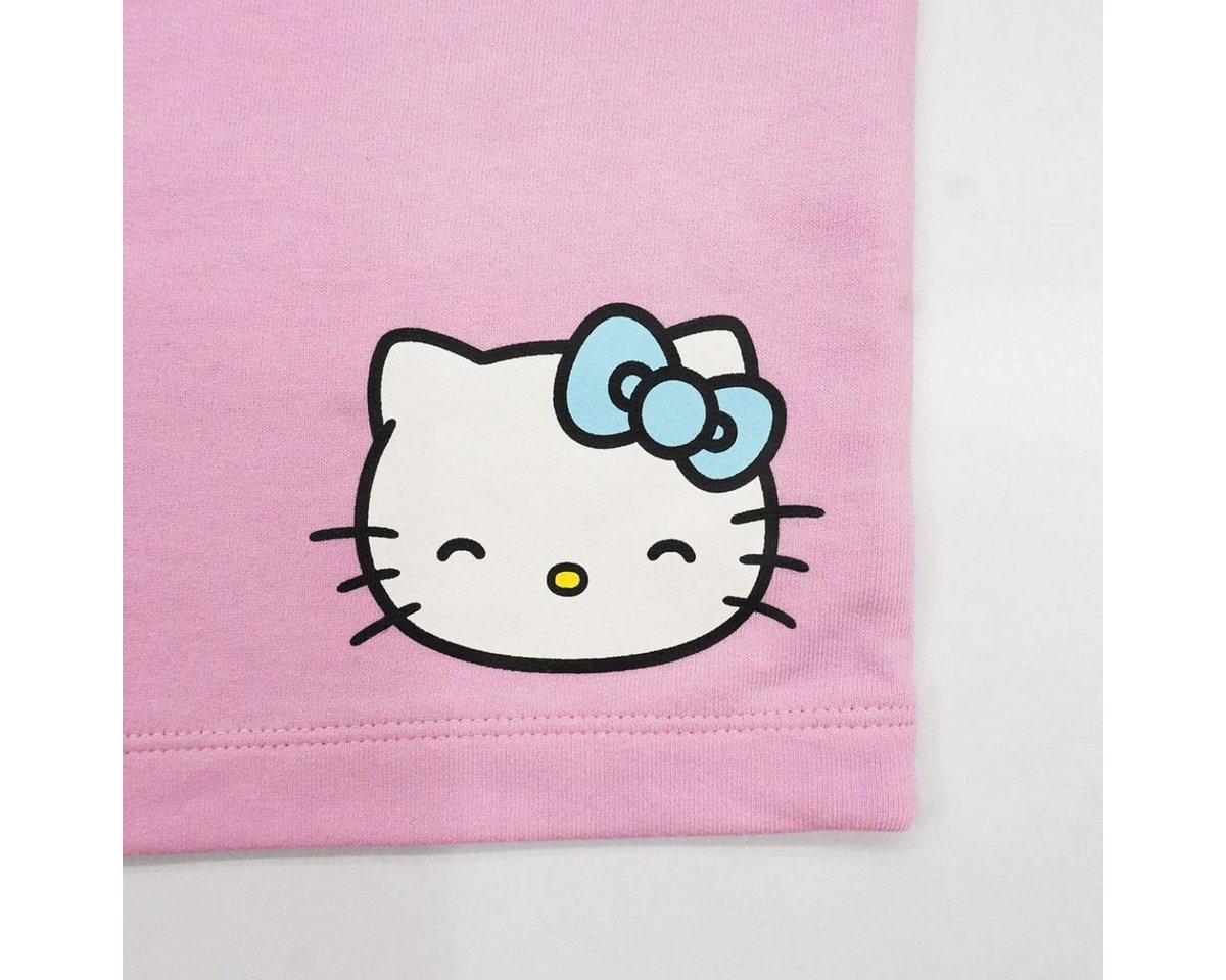 Hello Kitty Trainingsanzug - Kinder 2 Teilig Sweatshirt Hose Baumwolle (1-tlg) Bild 3