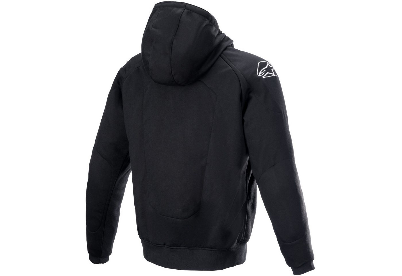 Alpinestars Motorradjacke Alpinestars Chrome Ignition Hoodie schwarz / rot-fluo motorradjacke herren