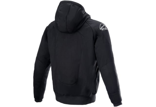 Alpinestars Motorradjacke Alpinestars Chrome Ignition Hoodie schwarz / rot-fluo motorradjacke herren
