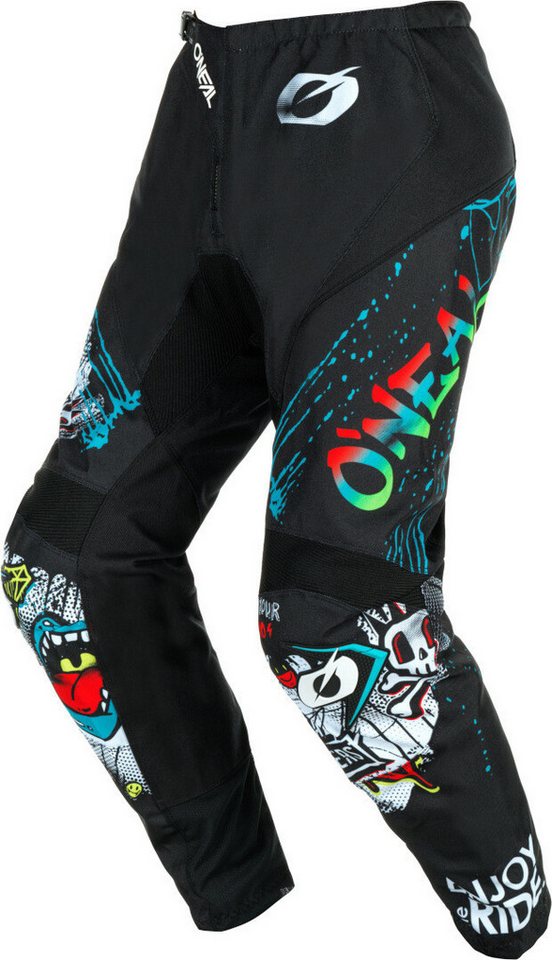 O’NEAL Motorradhose Element Rancid schwarz/bunte Motocross Hose Atmungsaktiv Bild 2