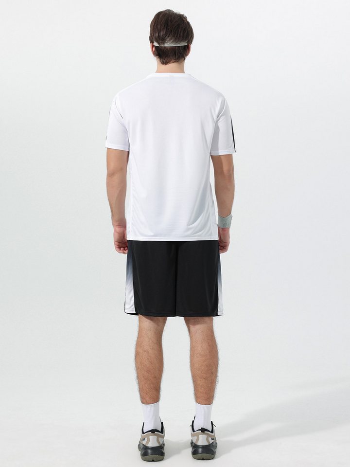 YOUTHUP Sportanzug, Herren Trainingsanzug Regular Fit Casual Shorts & T-Shirt Bild 3