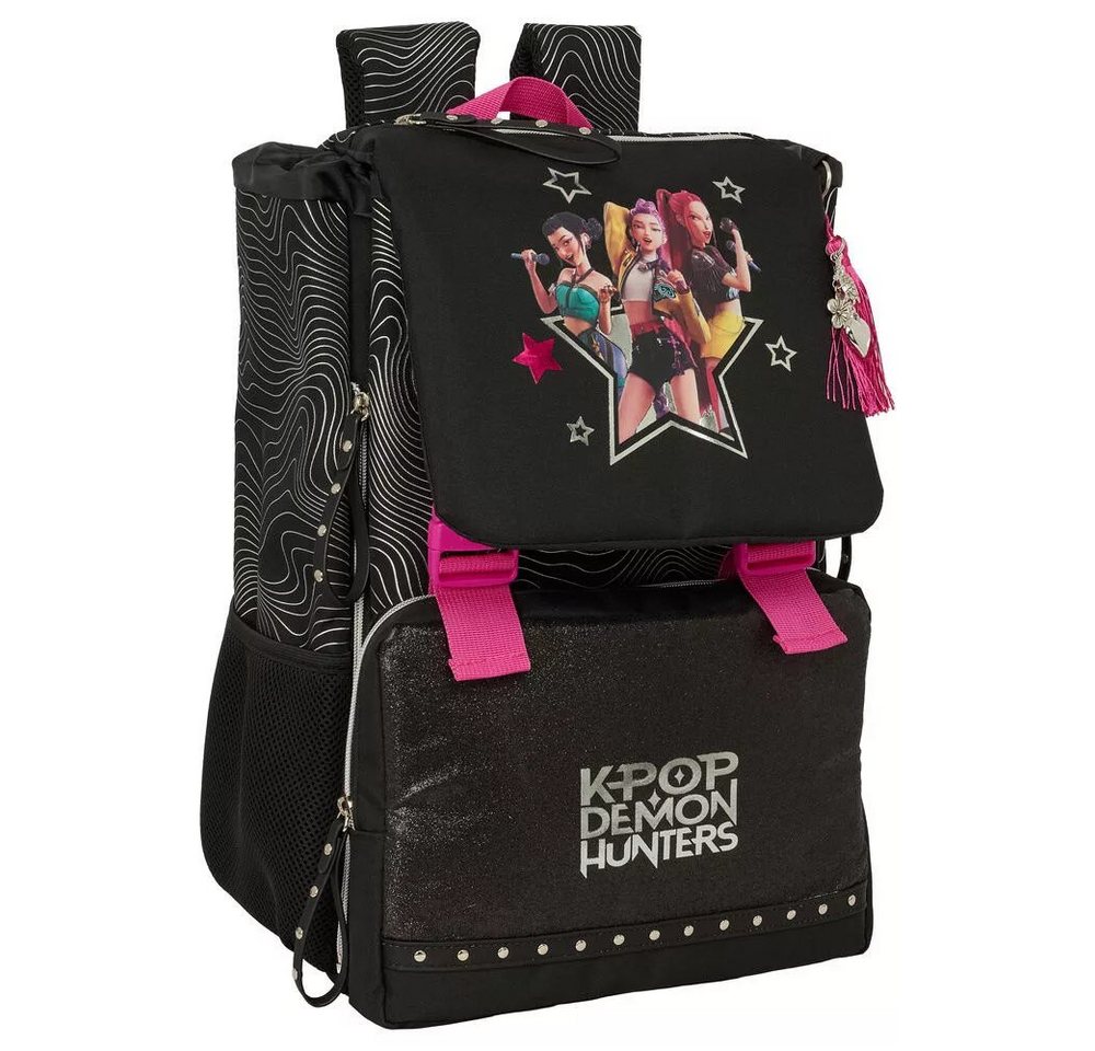 KPop Demon Hunters Kinderrucksack K-pop Demon Hunters Energy erweiterbarer Schulranzen, Tasche 41 cm (1-tlg)