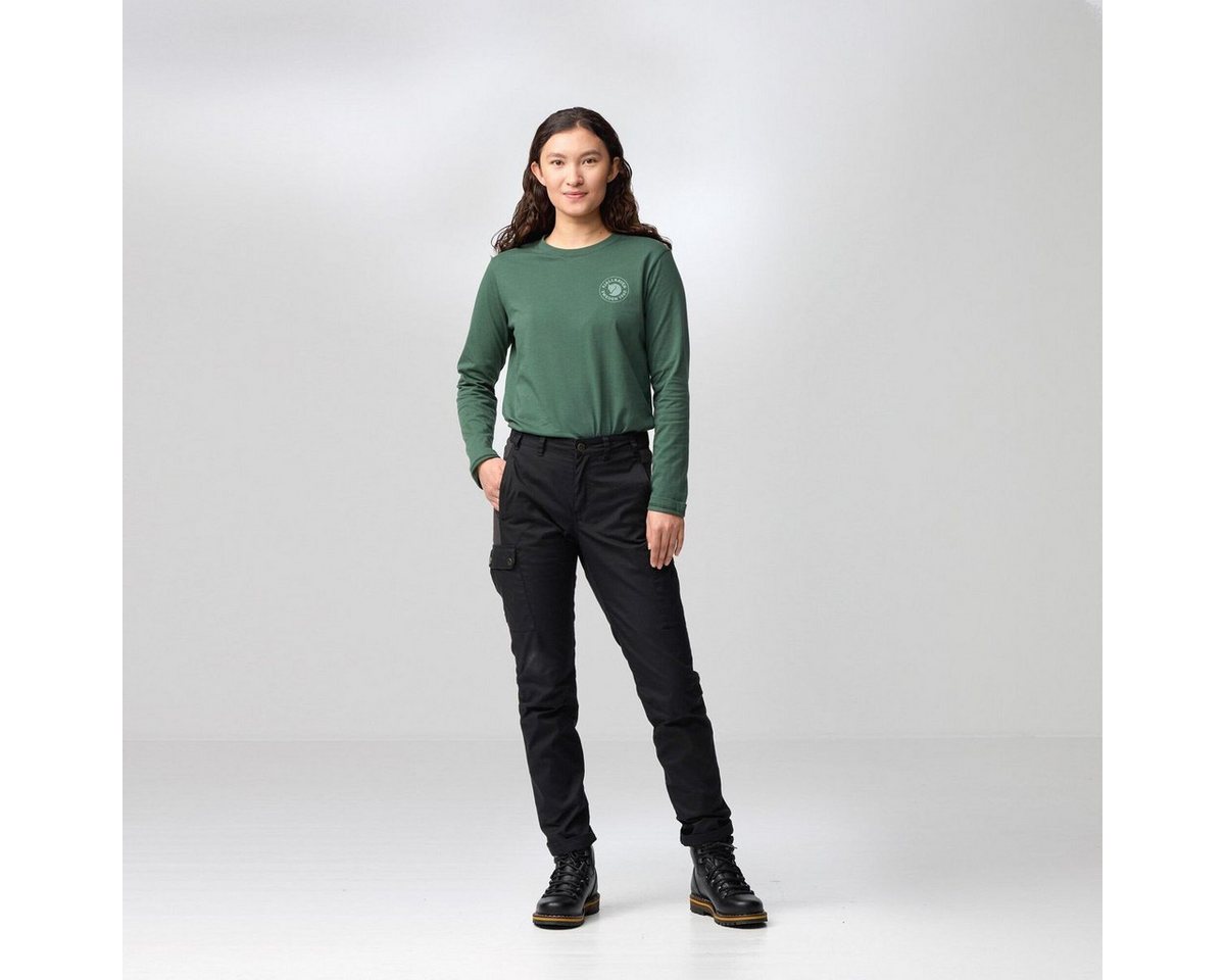 Fjällräven Outdoorhose Stina Trousers W Wasserdichte Damen-Outdoorhose mit Stretch und Gummizug für optimalen Bild 3