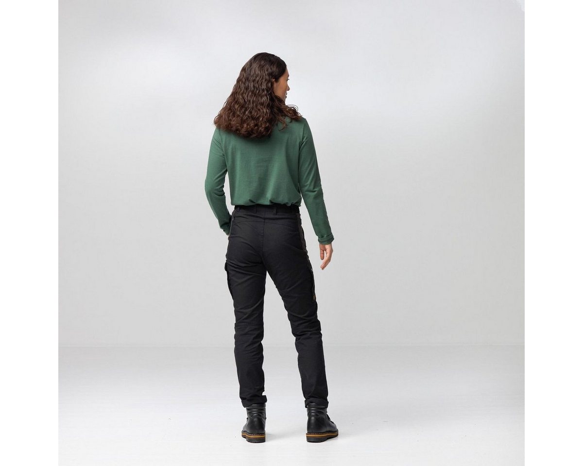 Fjällräven Outdoorhose Stina Trousers W Wasserdichte Damen-Outdoorhose mit Stretch und Gummizug für optimalen Bild 4
