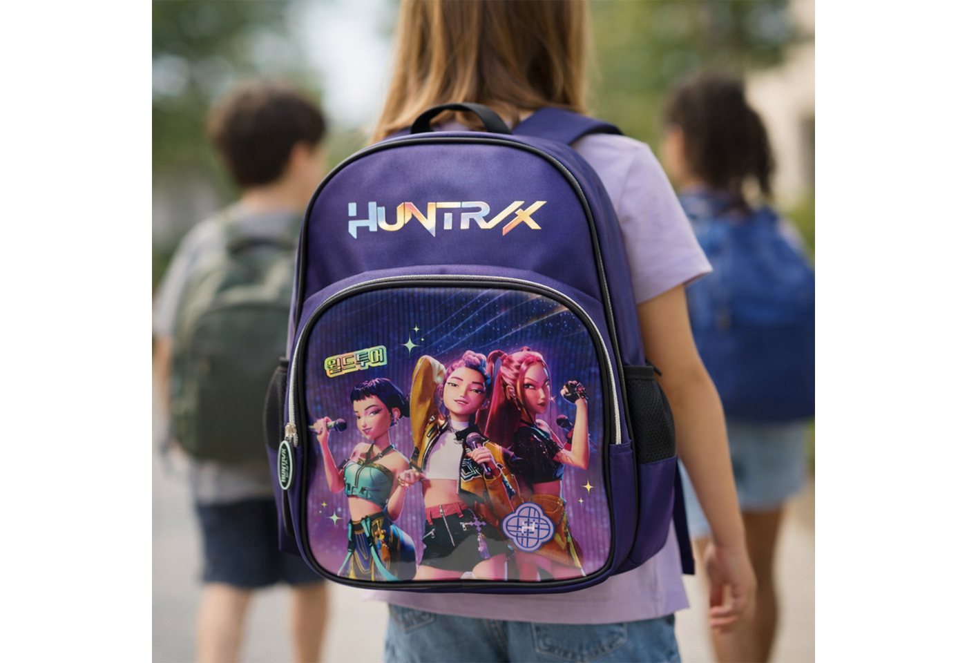 Blue Sky Designs Kinderrucksack KPop Demon Hunters - Rucksack Huntr/x Bild 3