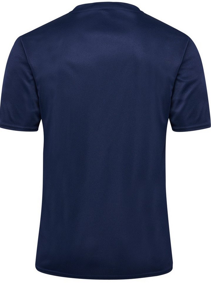 hummel T-Shirt hmlESSENTIAL (100% rec. Polyester) Kurzarm marineblau Herren Bild 2