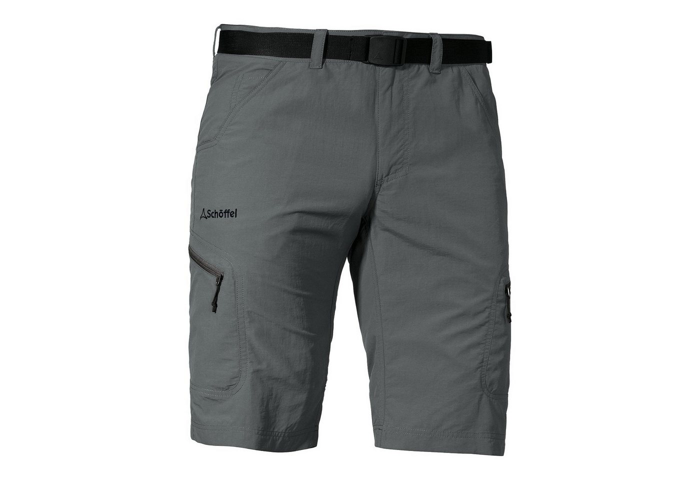 Schöffel Trekkinghose Reise-Wanderhose Silvaplana2 kurz (UV-Schutz) asphaltgrau Herren Bild 2