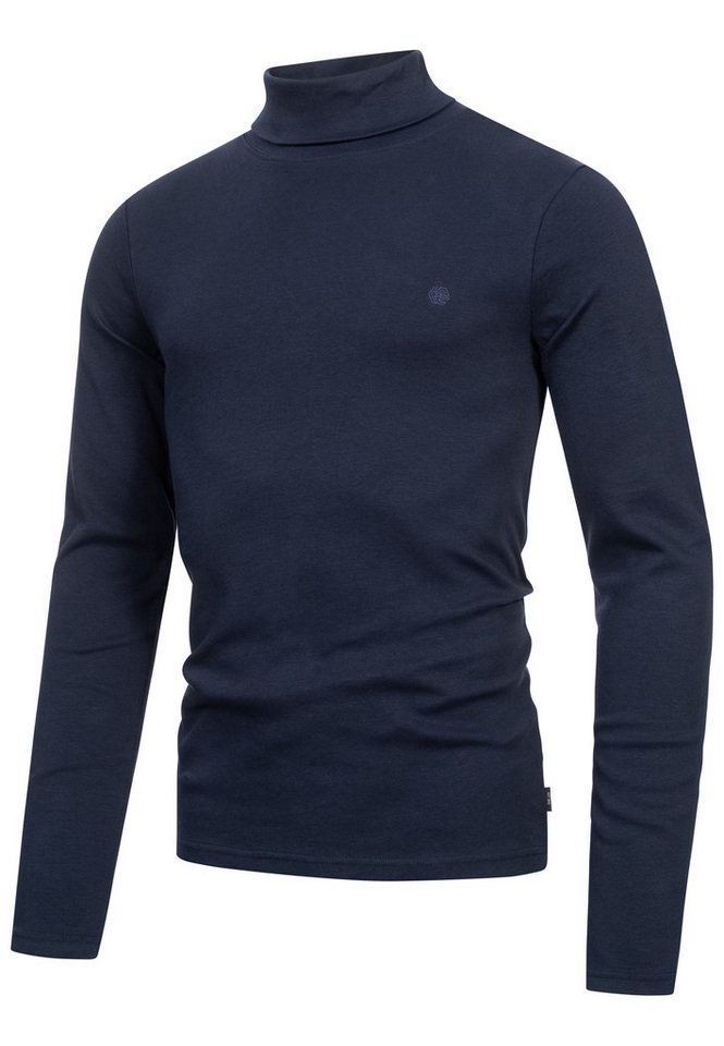 Indicode Rollkragenshirt Herren Eagon Langarmshirt Herrenshirt Bild 4