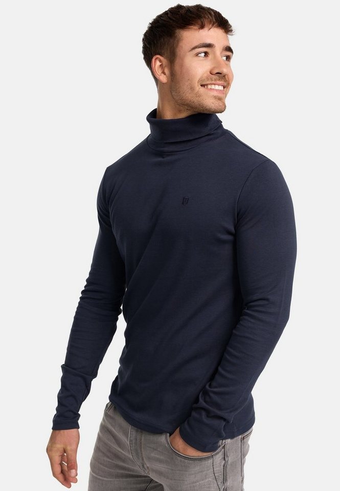 Indicode Rollkragenshirt Herren Eagon Langarmshirt Herrenshirt Bild 5