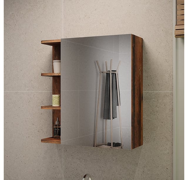 Vicco Spiegelschrank Fynn Oldstyle 62 x 64 cm
