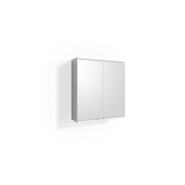 Vicco Badspiegelschrank Roy Weiß 60 x 68 cm