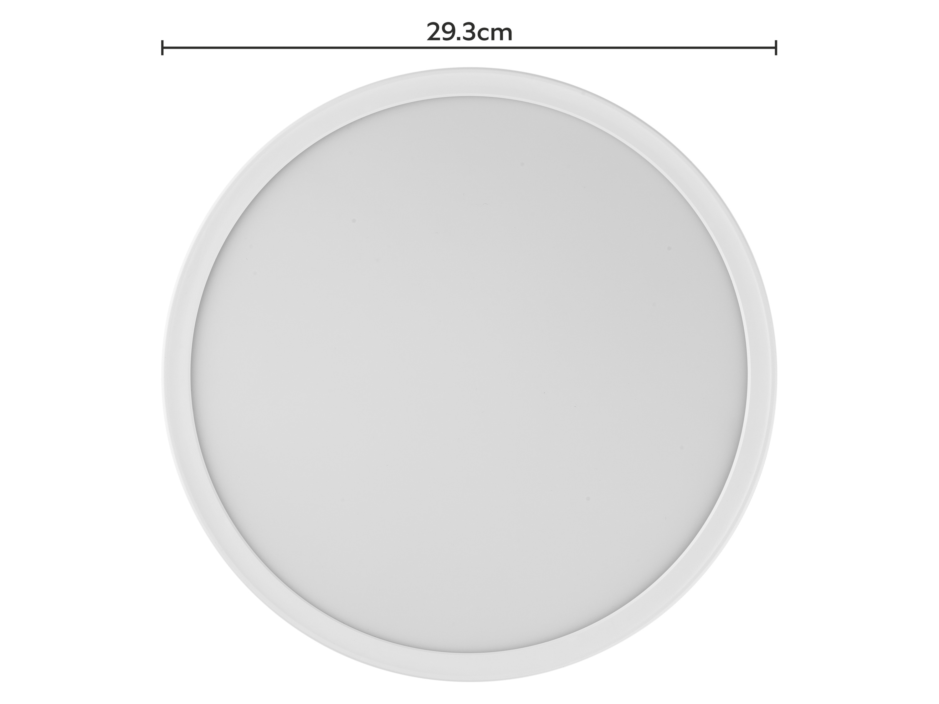 LIVARNO® LED-Deckenleuchte, Ø 29 cm (weiß)