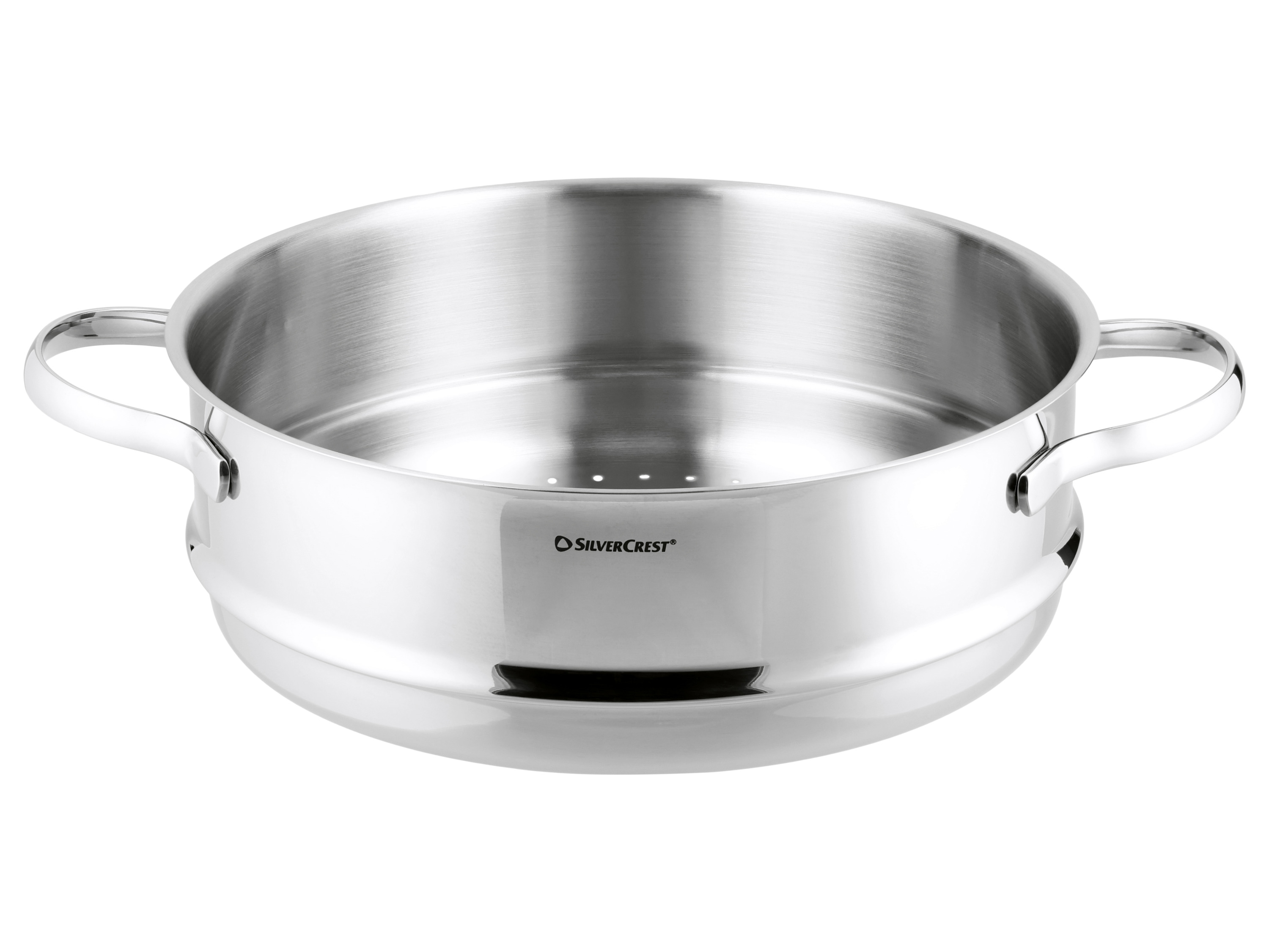 SILVERCREST® Premium-Edelstahl-Dampfgareinsatz, Ø 24 cm Bild 2