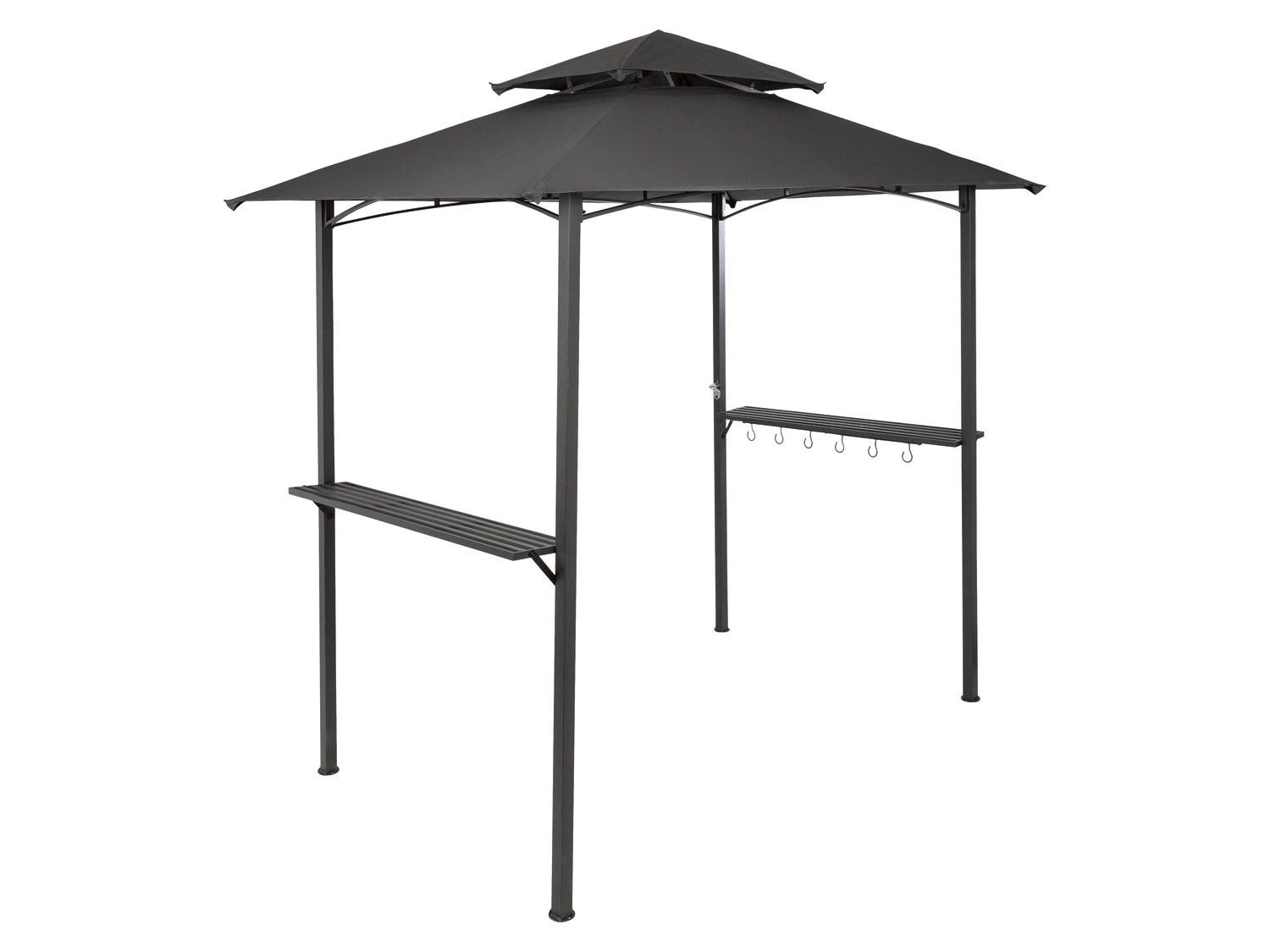 LIVARNO HOME Grillpavillon, witterungsbeständig, anthrazit Bild 3