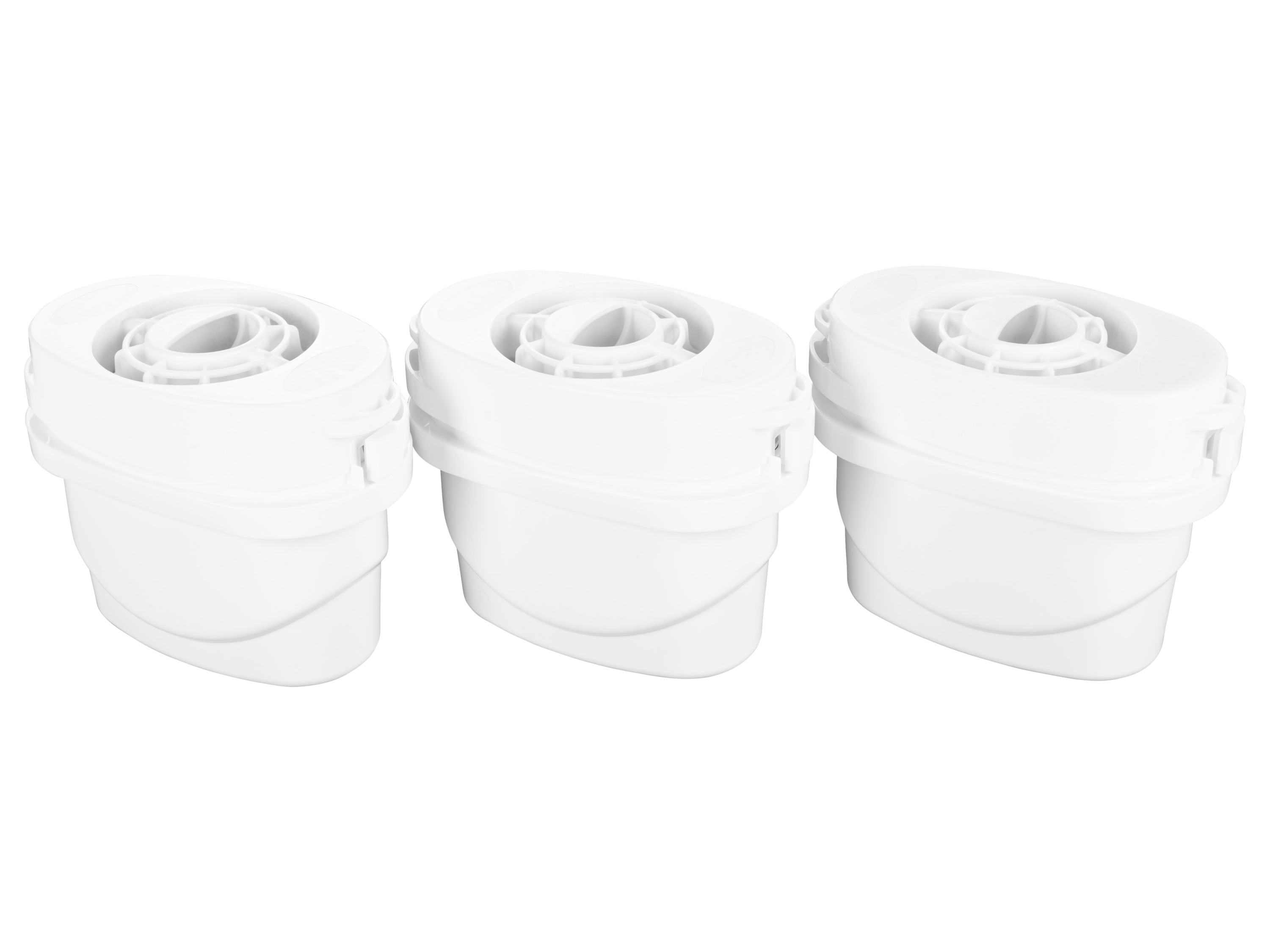 LIVARNO HOME Wasserfilter-Kartuschen, 3 Stück inkl. Adapter für Brita-Wasserkaraffen Bild 3