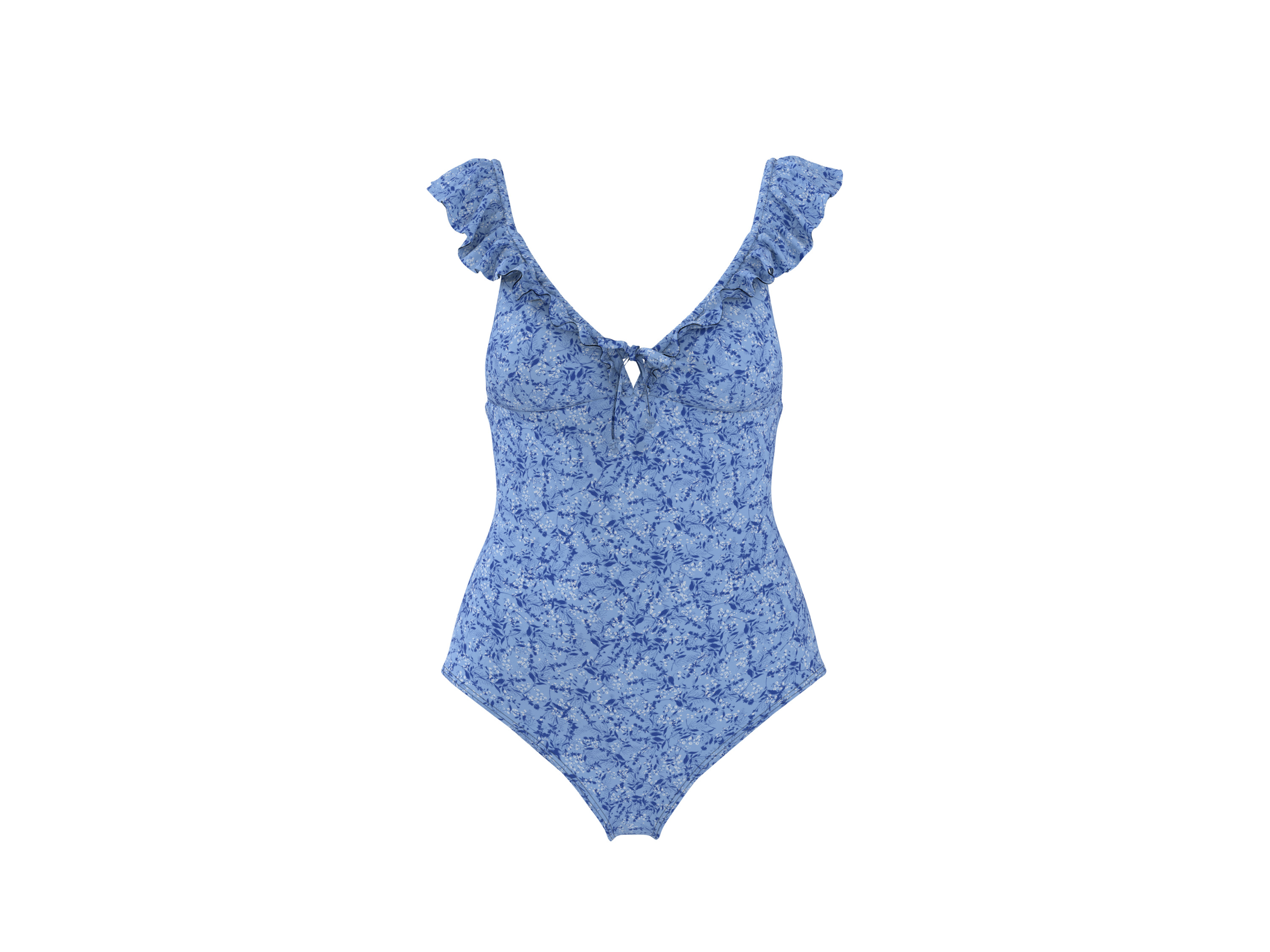 CRIVIT Damen Badeanzug (Blau, M(40/42))