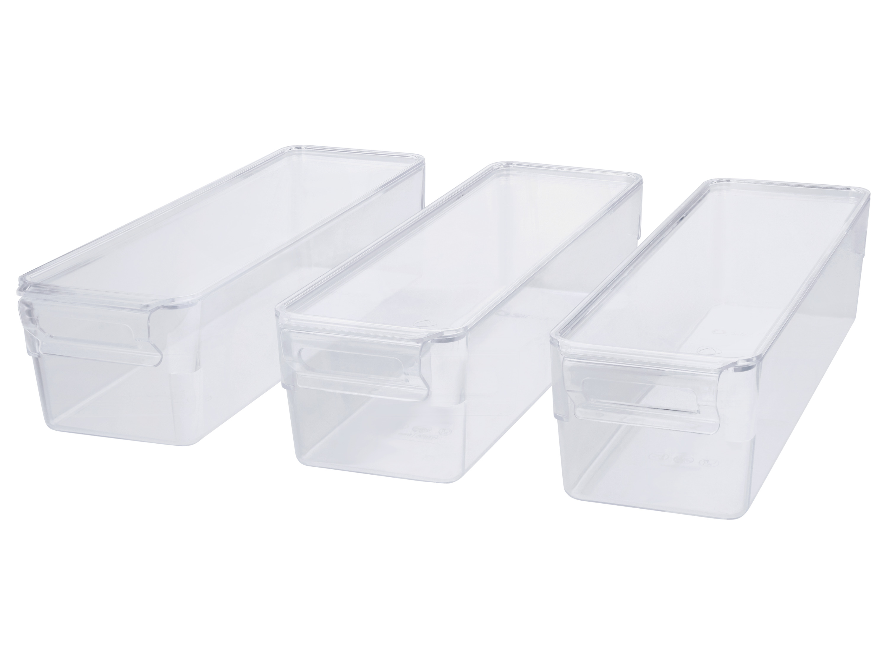 SILVERCREST® Kühlschrank-Organizer mit Deckel, 3er Set, 2 L Bild 2