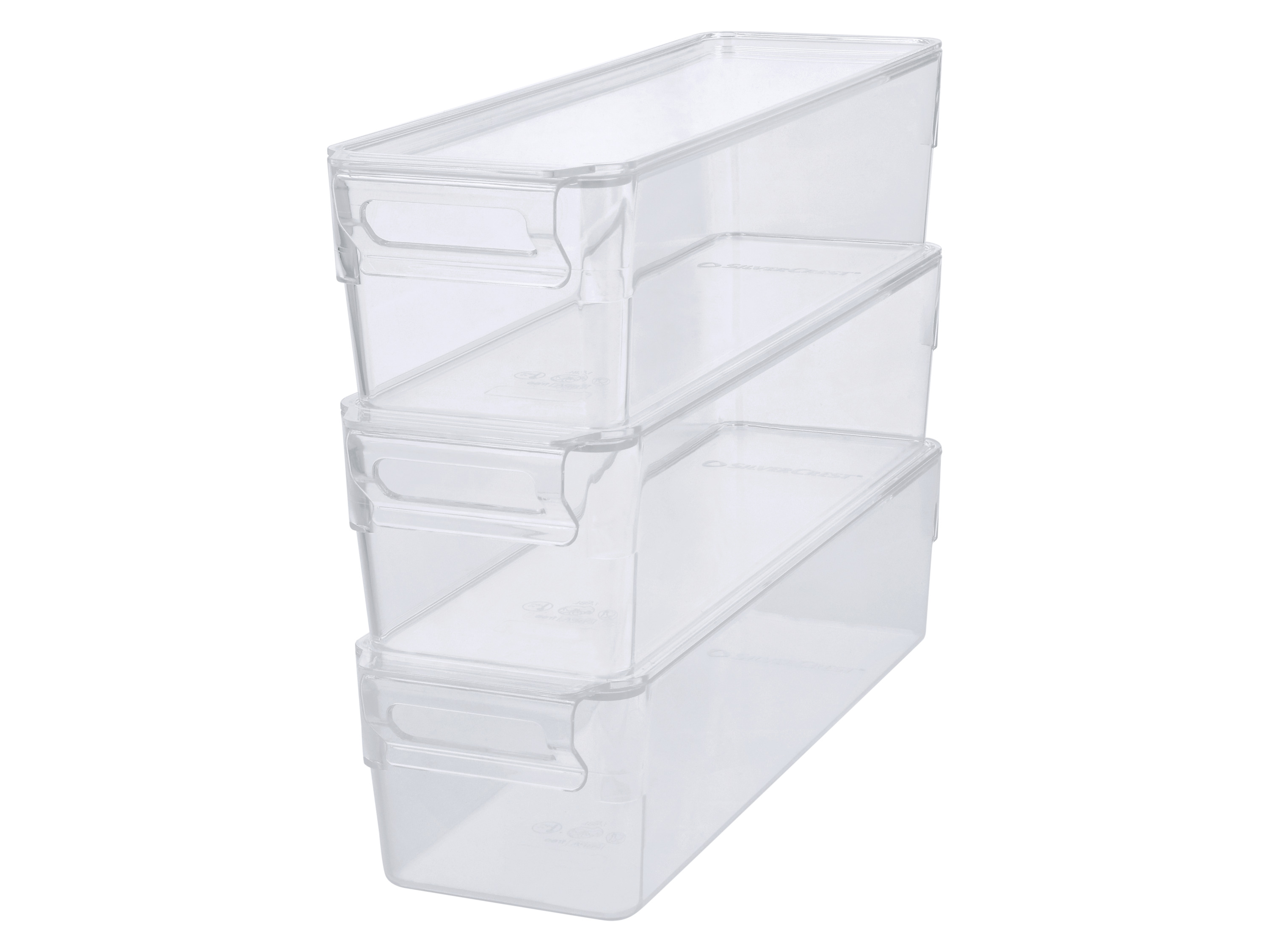 SILVERCREST® Kühlschrank-Organizer mit Deckel, 3er Set, 2 L Bild 3
