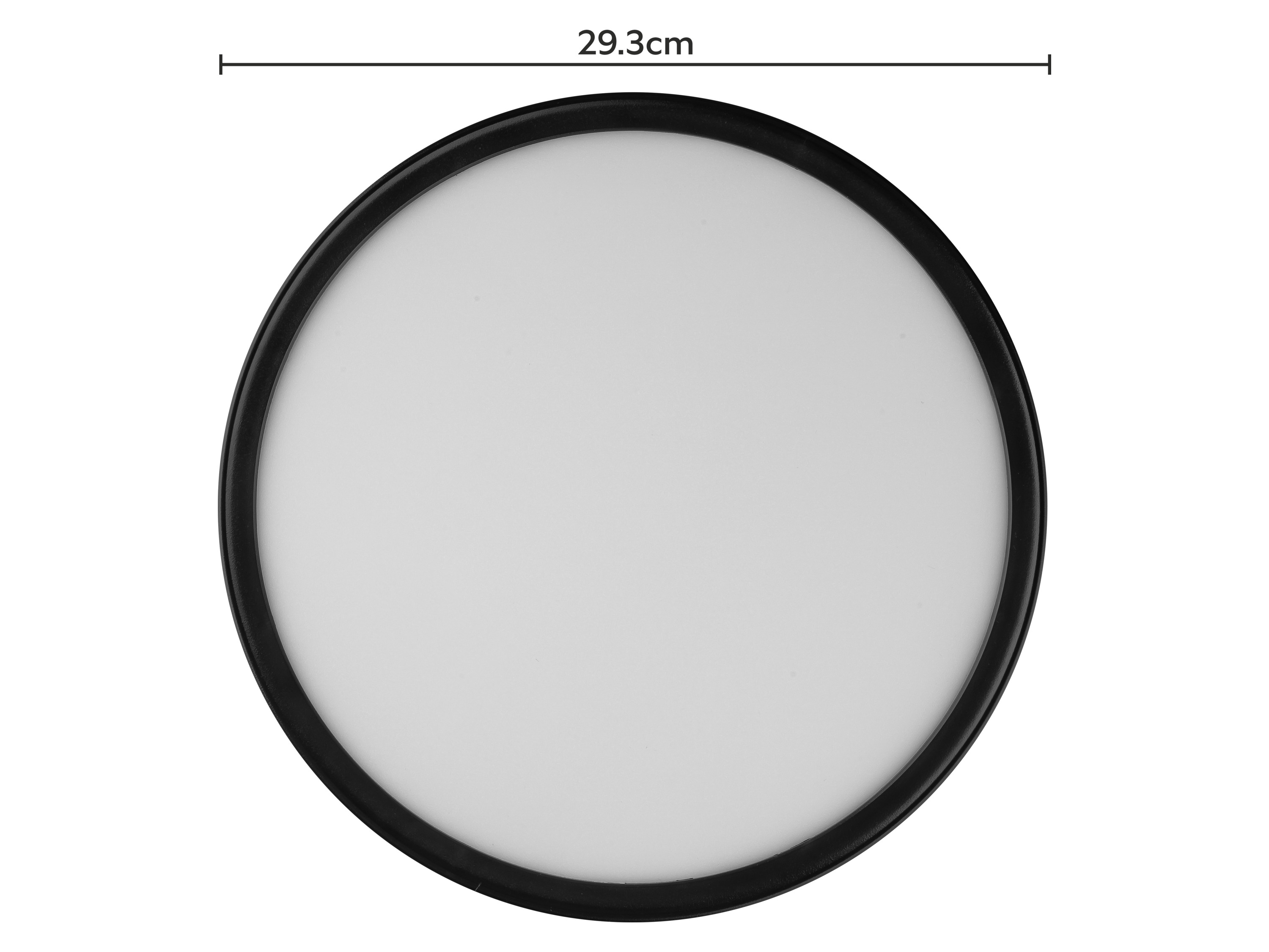 LIVARNO® LED-Deckenleuchte, Ø 29 cm (Schwarz) Bild 3