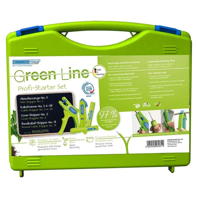 WEICON Profi-Starter Set Green Line im Karton, 4-teilig