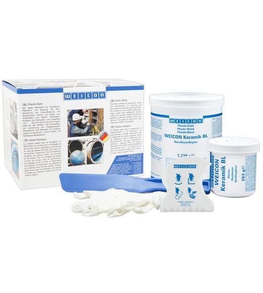 WEICON Plastik-Stahl 2 kg Keramik BL
