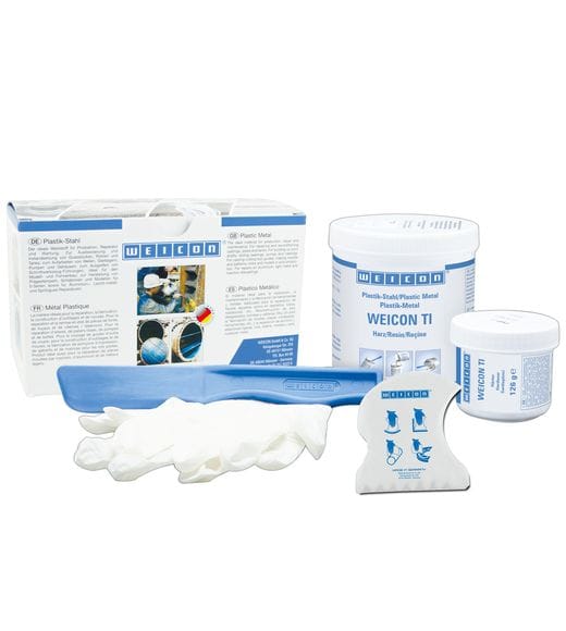 WEICON Plastik-Stahl TI 0.5 kg
